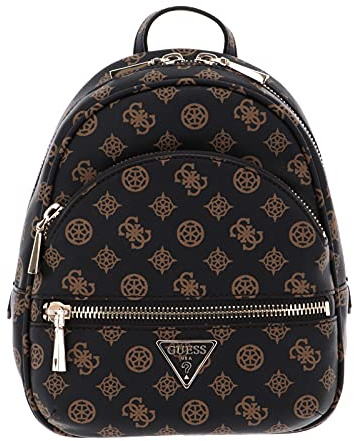 GUESS Manhattan Backpack Mocha Logo