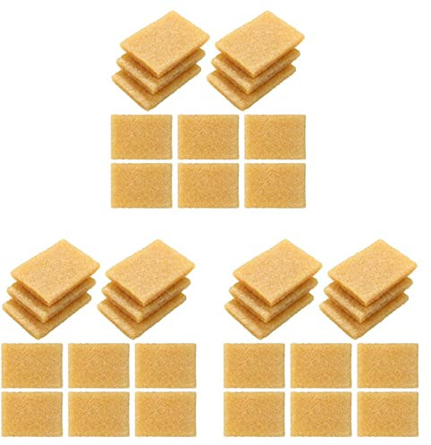 36 Stück Kleberückstände Zement Radiergummi Reinigungsradierer zum Entfernen von Klebstoff und Rückständen von Papier, Kunststoff und mehr