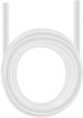 ekon Cable coaxial para antena de TV, cable de antena sin conectores, 20 metros, 100 dB, antiarrugas, para TV, Smart TV, decodificador, digital terrestre