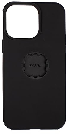 ZEFAL iPhone 14 Pro Max Bike Phone Case - Rugged Case with Bike Mount Compatibility - Black