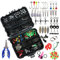 Lixada 188/273/343-teiliges Angelzubehör-Set mit Tackle Box Zangen, Jig-Haken, Wirbeln, Druckknöpfen, Platinen, Schiebern, Perlen