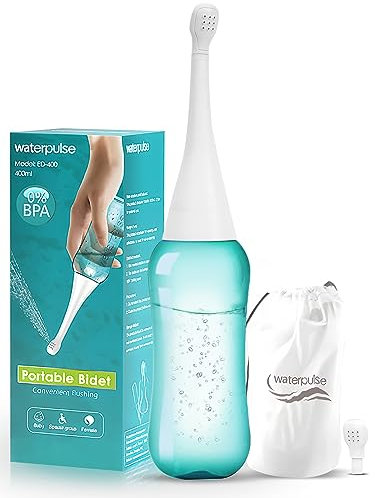 Portable Bidet Postpartum Care Bottle for Perineal Hygiene and Travel,400Ml Green with Travel Bag Portable Bidet for Women