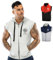 Sweat à capuche sans manches pour homme, gilet à capuche en coton avec fermeture éclair, gilet de course à pied, débardeur à capuche, vêtement de sport décontracté, gilet de sport de plein air,