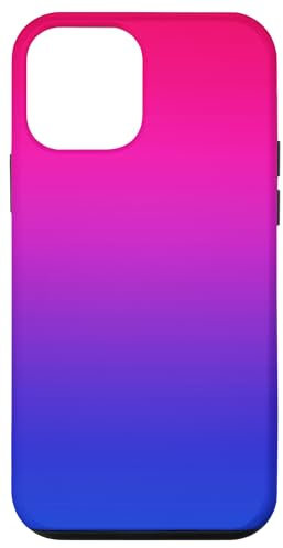 Custodia per iPhone 12 mini Phone Blu Rosa Gradiente