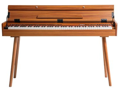 Piano Keyboard 88 Weighted Keys Full-Size Digital Piano With Flip Cover For Beginner Electric Piano Support MIDI Include Triple Pedals