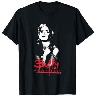 Buffy The Vampire Slayer Buffy Summers Distressed Hero T-Shirt