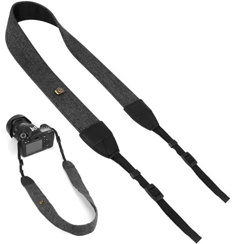 Camera Neck Strap Camera Shoulder Strap Quick Release Camera Strap for DSLR, Soft Camera Shoulder Neck Belt Strap Adjustable Camera Strap for Nikon Canon Sony Lumix All DSLR SLR Cameras