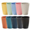 Zfseyuh Gobelet Plastique Reutilisable,10 Pièces Tasse Empilable Camping Tasse Incassable Gobelet Plastique Enfant et Adultes Tasse à Café Couleur,Passe au Micro-Ondes et au Lave-Vaisselle