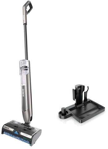 Shark WW201 2 hybrid HydroDuo Cordless Wet Dry Hard Floor Cleaner, Plastic, Stone Metallic