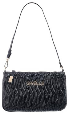 Gaelle mini clutchbag matelassè - nero, unica