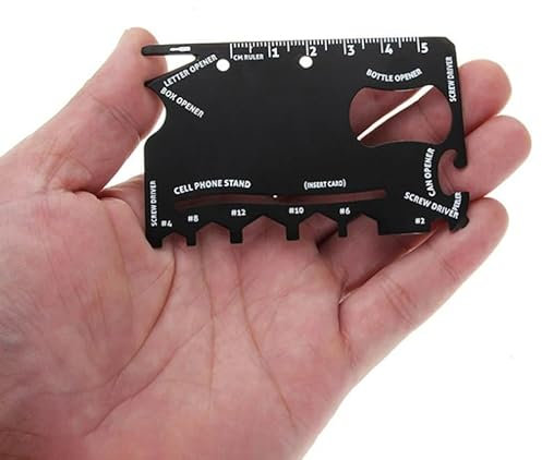 THE WALLET NINJA CREDIT CARD SIZE MULTI-TOOL