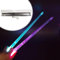 Baguettes de batterie lumineuses à LED - 15 couleurs changeantes - Rechargeables - Brillent dans le noir - Pour adultes - Cadeau de batteur