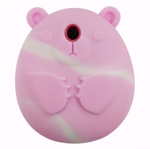 Flexible Silikonhülle für Tamagotchi Pix Digital Companion mit Handbefestigung, Rosa