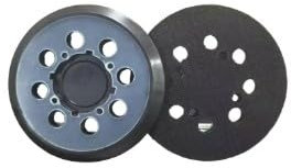 2PCS 5 Inch 8 Hole Hook and Loop Sanding Pad for DeWalt Orbital Sander, 125mm 4 Screw Holes Replacement Backing Pad, High-Speed Polishing, Compatible with DWE6421, DWE6423, DCW210B, OEM N329079