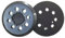 Lot de 2 125mm Disque de Ponçage Orbital pour DeWalt, 5 Pouces 8 Trous Tampon de Ponceuse de Remplacement, Plateau de Ponçage avec 4 Trous de Vis pour DWE6421 DWE6423 DCW210B DWE64233 N329079