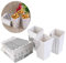 NUOLUX Popcorn Boxen, Party Candy Container behandeln Kartons, Silber