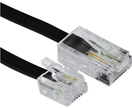 Hama Modular-Stecker 6p4c - Modular-Stecker 8p4c, 3 m