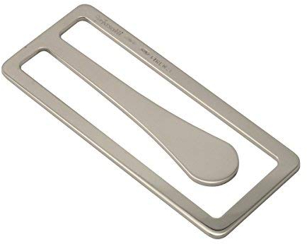 Arfasatti Solid Sterling Siver 925 Geldklammer für Herren Drop Handgefertigt in Italien