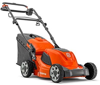 Husqvarna LC 141C Elektro-Rasenmäher – 41 cm Schnittbreite, leiser Betrieb, zentrale Schnitthöhenverstellung, klappbarer Holm, 50L Fangbox – ideal für mittelgroße Gärten