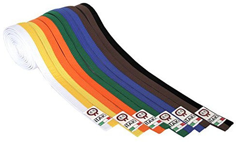 Gürtel Zweifarbig, Osten Sport, OS 21, Verde-Blu, 2