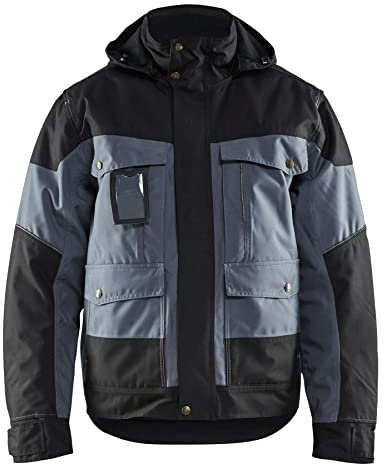 Blaklader 48861977 WINTERJACKET, Schwarz/ Grau, grootte M