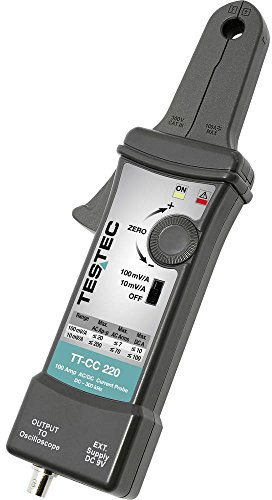 Testec TT-CC 220 Clamp Meter Adapter A/AC Measurement Range: 50 mA - 100 A A/DC Measurement Range: 50 mA - 1