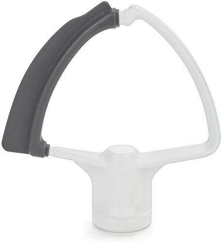 Kitchenaid 5KFE35T Batteur à Bord Flexible pour Mini Robot Artisan, Blanc
