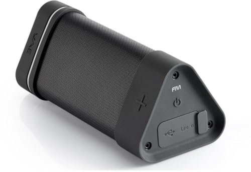 Hercules WAE OUTDOOR 04 PLUS FM - Altavoz Bluetooth, resistente agua, golpes, polvo, Certificado IP67, radio FM, incluye WAE App