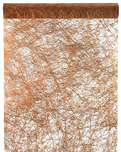 Unbekannt 5m Tischläufer Kupfer Metallic Tischdeko Weihnachten Party Goldhochzeit Kommunion Silvester