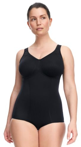 Susa Damen Body ohne Bügel in Schwarz I Cremona 6532 I Größe 95C