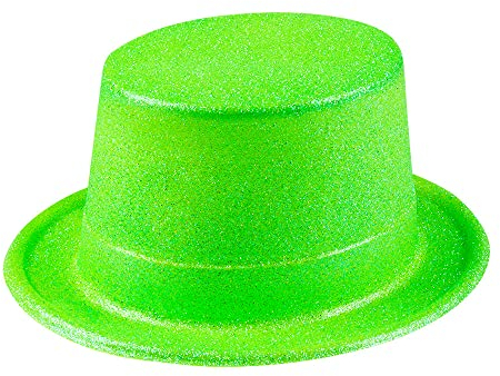 Boland 04257 Hut Glitter, unisex-adult, Grün, One Size