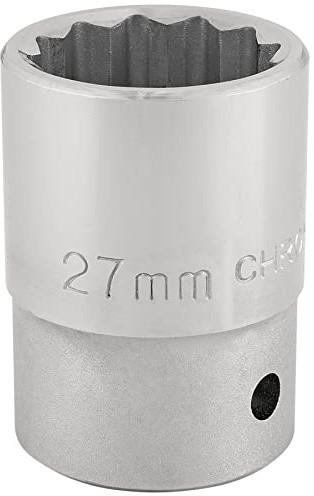 Draper T-MM/B 3/4 Square Drive 12 Point Socket (27mm), Blue, 27 mm