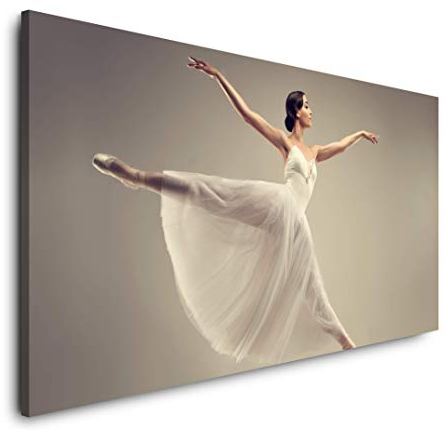 Ballett Tanzen 120x 60cm Panorama Leinwand Bild XXL Format Wandbilder Wohnzimmer Wohnung Deko Kunstdrucke