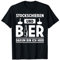 Stockschießen und Bier T-Shirt Eisstockschießen Stockschütze T-Shirt