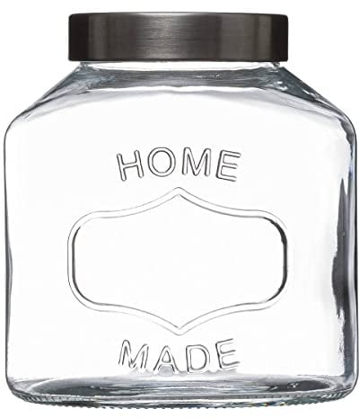 5five - bocal verre couvercle inox 2,5l