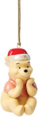 Lenox 2021 Winnie The Pooh Christmas Wish Ornament, 0.40, multicolore
