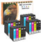 D&C T1295 Druckerpatronen kompatibel für Epson 129XL T1291 T1292 T1293 T1294 für Workforce WF-3520 WF-3540 WF-7525 WF-7515 Stylus SX-235W SX-425W SX-440W SX-445W SX-535W Office BX-630 (20-Pack)