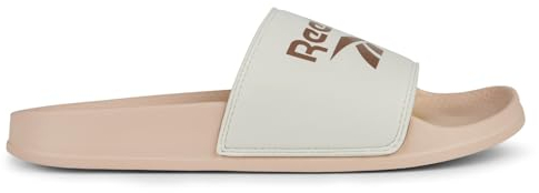 Reebok Fulgere Slide Womens Pool Shoes, Chalk Sofcr Tape, 38.5 EU