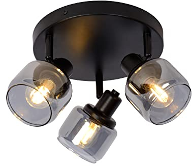 LUCIDE Bjorn - Ceiling Spotlight - Ø 38 cm - 3xE14 - Black