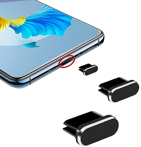 ZZLBZN USB C Dust Plugs, USB Type C Dust Plug USB Charging Plug Aluminum Alloy USB C Anti Dust Cover Caps for Any USB Type C Charging Port