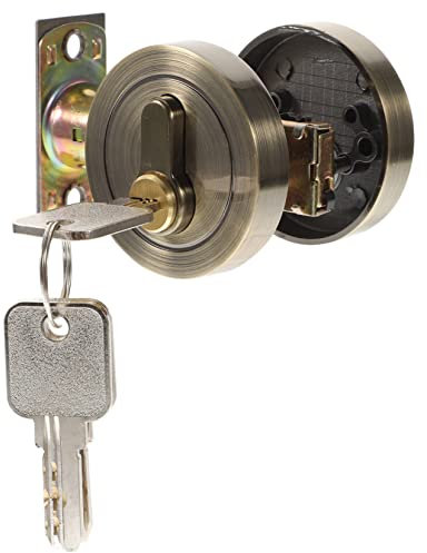 HOMSFOU verrou serrures à pêne dormant pour portes à lintérieur pêne dormant à clé serrures de porte serrure porte d entree poignée de porte poignées de porte noires serrure à pêne dormant