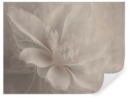 Tapeko Papier Peint Panoramique Fleurs 260x180 cm style 3D Fleur très délicate Papier Peint intissé pour Chambre Salon Décoration Murale u93944