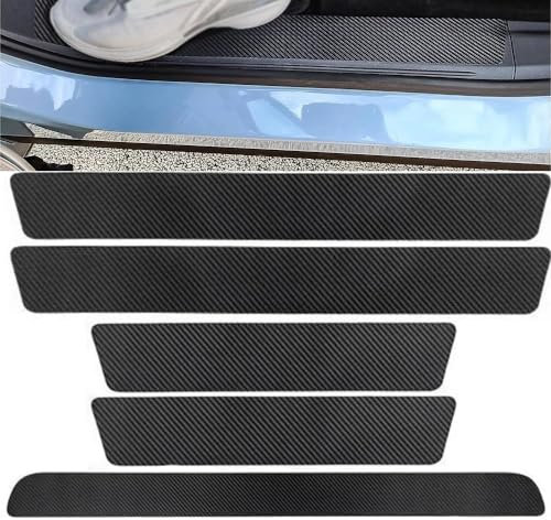 DKEECT Auto Battitacco Protezioni, per Jeep Avenger 2022 2023 Resistente all'usuraAntiscivolo AntiGraffio Car Styling Accessori,5 PCS