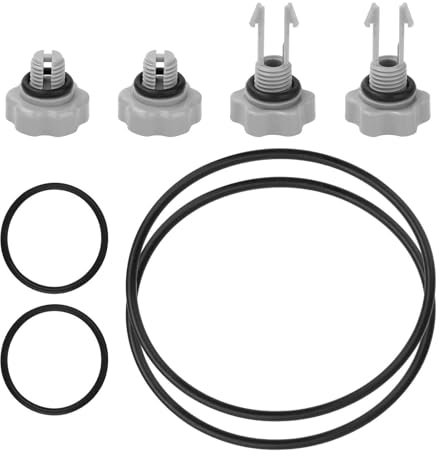 Set mit Ersatzdichtungen für Filterpumpe, Dichtungen für Poolpumpe | Teile für Poolpumpe – Ersatzteile für Poolpumpe für eine effektive Wartung