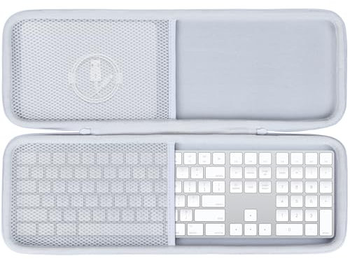 Lebakort Hart Tasche Hülle Etui für Apple Magic Bluetooth Keyboard mit Ziffernblock und Magic Mouse