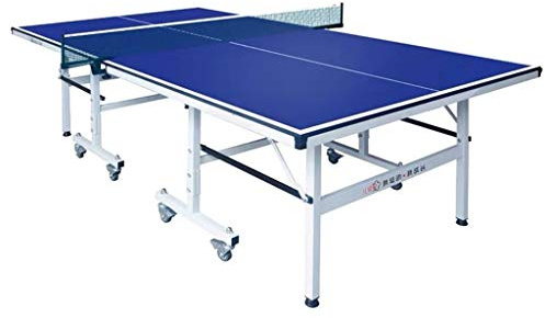 Tavolo da Ping Pong, Tavolo da Ping Pong Professionale - Pieghevole, salvaspazio, Montaggio rapido, Facile da spostare (Bianco)