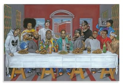 Poster auf Leinwand, Motiv: Rap-Sänger, Hip-Hop, All-Star, dekorativ, modern, Heimdruck, Bild, Kunstwerke, Poster, 30 x 45 cm, 34 Stück