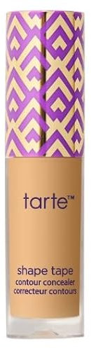 tarte Original Shape Tape™ Concealer, Contour Concealer, Double Duty Beauty, 1 ml (Reisegröße), vegan, von Bella, (53N DEEP Mini, 1 ml (Größe Travel Size))