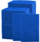 Tczecoo 30 estropajos, esponja exfoliante de alto rendimiento, color azul, reutilizables, para fregadero de cocina y parrillas de metal, 10 x 15 cm (azul)