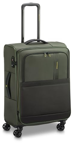 Roncato Metropolitan TRAVEL Mittelgroßer Koffer 66 cm Erweiterbar - Militärgrün